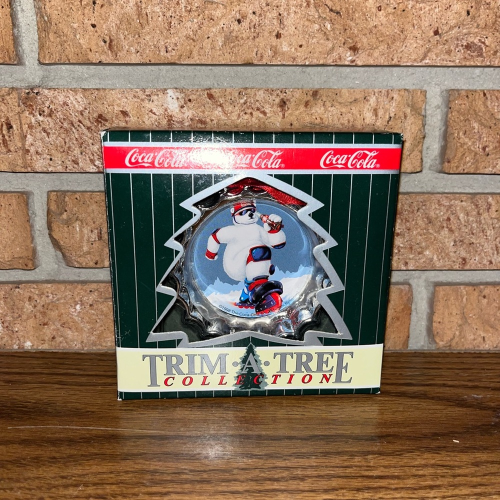 Vintage Coca Cola Christmas Ornament